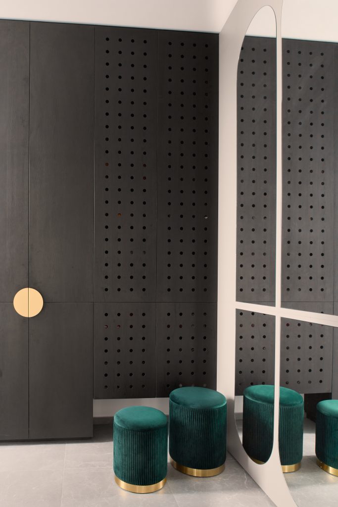 Vila Mivka eleganten hodnik